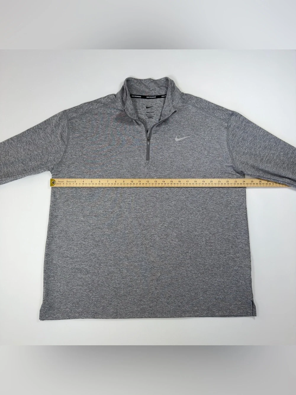 Nike Running Dri-FIT Element 1/2 Zip Top Women's 1X Grey Heather AO8125-036